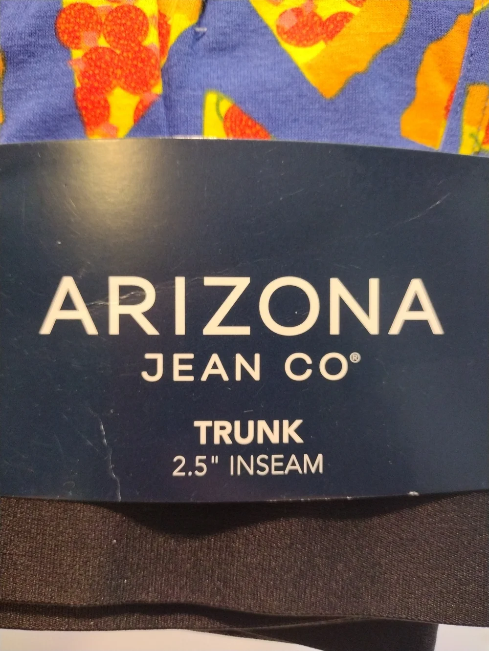 Arizona Co. Pizza Print Blue Trunk - Men